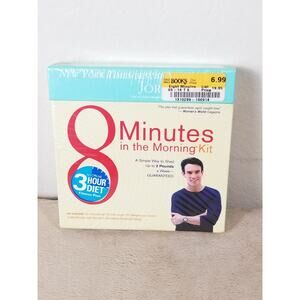 8 Minutes in the Morning Kit CD 57 Cards Booklet Jorge Cruise New Sealed Vintage